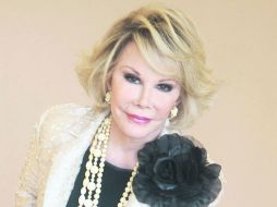 La conductora y comediante Joan Rivers, falleció el 4 de septiembre tras caer en coma luego de un infarto durante una operación. AP / Lionel Cironneau