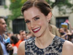 Emma Watson es conocida por ser la impulsora de la campaña 'HeForShe' al lado de la ONU. AFP / ARCHIVO