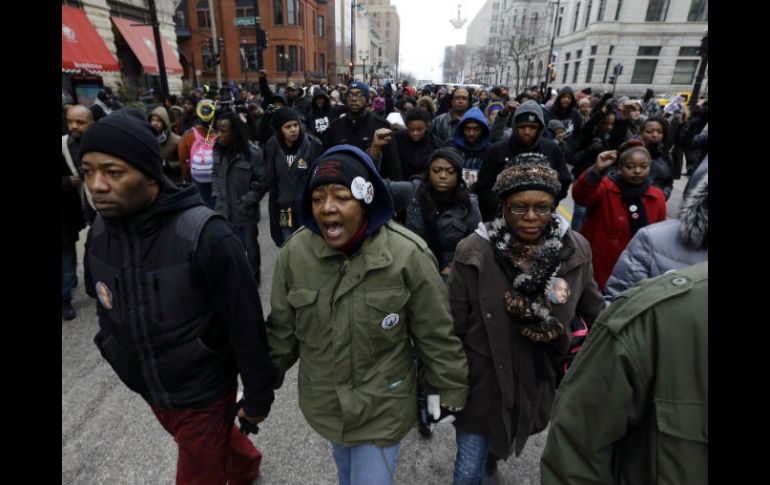 La muerte de Dontre Hamilton se suma a las de Michael Brown en Ferguson y a la de Eric Garner en Nueva York. AP / M. Gash