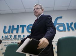 Alexéi Kudrin indica que las consecuencias de la 'crisis a toda regla' se sentirán el próximo año. AP / P. Golovkin