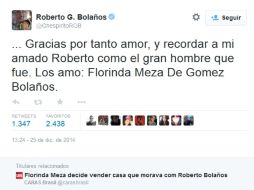 Algunos usuarios de Twitter critican que aprovechó para anunciar que venderá las propiedades del actor en la red. TWITTER / ChespiritoRGB