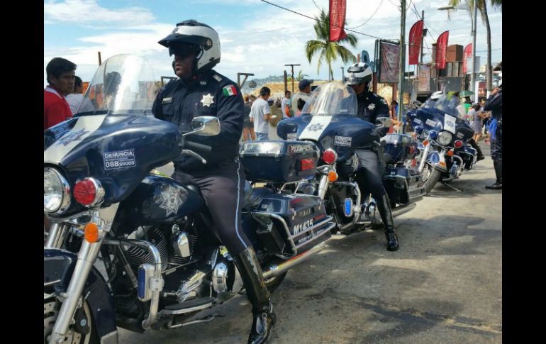 La presencia de la Gendarmería en el estado será para brindar seguridad al turismo. NTX / ARCHIVO