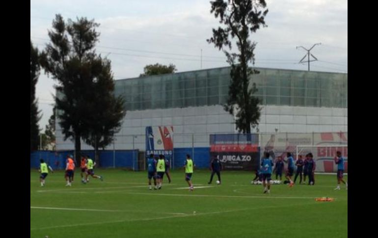 Entrenamiento de Chivas desde las instalaciones de Verde Valle. EL INFORMADOR / R. Alarcón