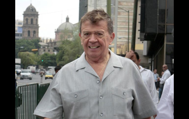 El actor Xavier López 'Chabelo', de 78 años, pudo no haber disfrutado de la compañía de su hijo menor en las pasadas celebraciones. EL INFORMADOR / ARCHIVO