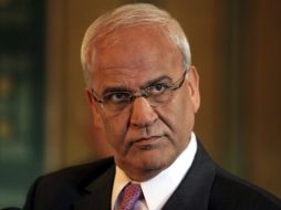 El negociador palestino, Saeb Erekat, dijo que el borrador de la resolución sería enviado al Consejo de Seguridad el lunes. EFE / ARCHIVO