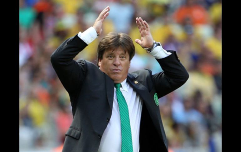 Miguel Herrera ve de manera positiva el primer año al frente del Tri. AP / ARCHIVO