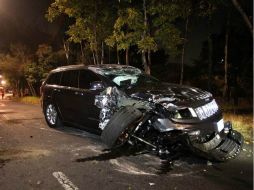 Tras sufrir un accidente en una camioneta de lujo, Jesús Valencia, delegado de Iztapalapa, salta a la polémica por los autos que usa. SUN / ARCHIVO