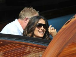 Salma Hayek viaja junto a su esposo, Francois-Henri Pinault, y su hija Valentina a St. Barts. AFP / ARCHIVO