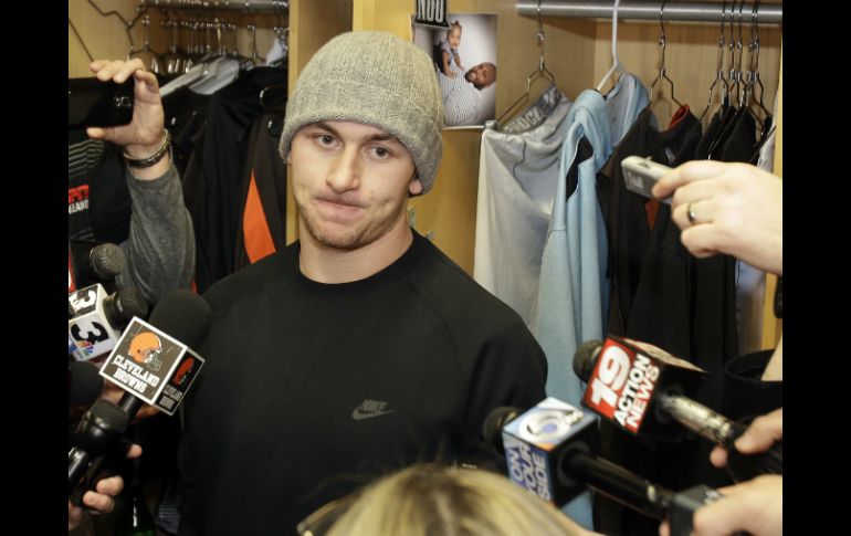 Johnny Manziel debe respaldar todos sus comentarios con hechos. AP / T. Dejak