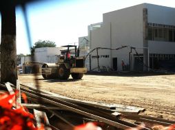 Hospitalito. Ya se comenzó la habilitación del estacionamiento. EL INFORMADOR / E. Barrera