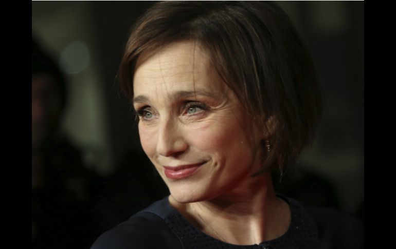 Dentro de las personas figuradas en la lista se encuentra la actriz británica Kristin Scott Thomas. AP / J. Ryan