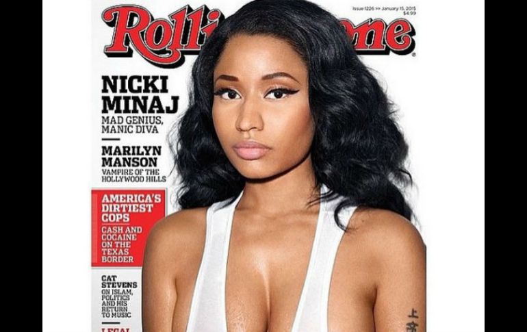 Nicki Minaj aparece en la portada de 'Rolling Stone'. INSTAGRAM / nickiminaj