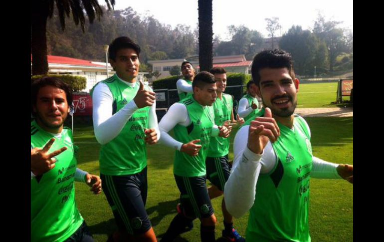 Los dirigidos por Sergio Almaguer afinan puntería previo a la competencia. TWITTER / @miseleccionmx