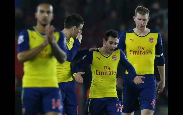 Los 'Gunners' han puesto fin a su buena racha. AP / T. Ireland