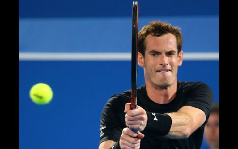 Andy Murray terminó con la participación del español Feliciano López por parciales de 7-6, 5-7 y 6-4. AFP / M. Naamani