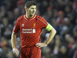 Gerrard fue capitán del equipo de sus amores por 12 años. EFE / P. Powell