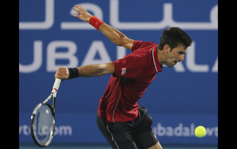 Novak Djokovic inicia 2015 como el mejor del mundo y lo sigue demostrando. AP / K. Jebreili