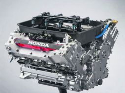 Imagen del nuevo motor de Honda que utilizará la escudería Mclaren. ESPECIAL / McLaren-Honda