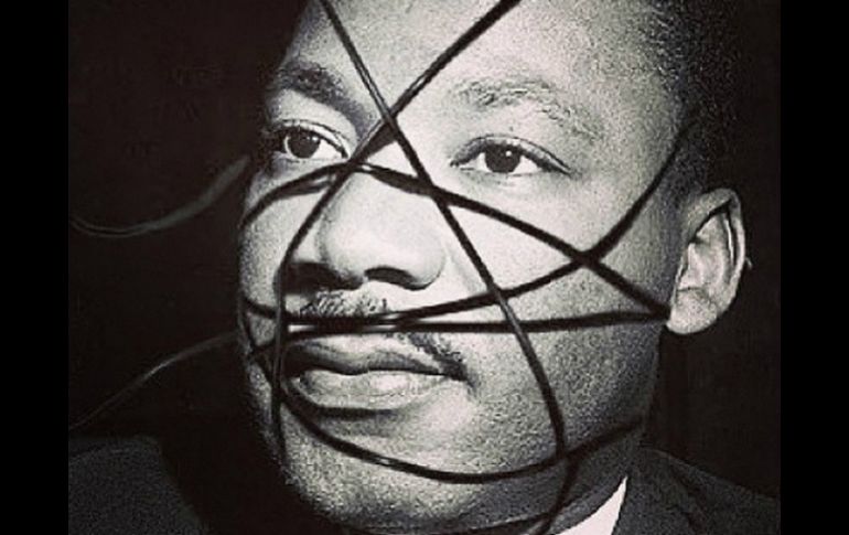 Madonna público fotografías en Instagram de Martin Luther King y Mandela para imitar la imagen de su nuevo disco. INSTAGRAM / @madonna