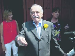 García Márquez murió el 17 de abril en su casa de México a los 87 años. AP / E. Verdugo