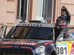 Nasser Al-Attiyah marcó tiempo de una hora, 12 minutos y 50 segundos. EFE / D. Fernández