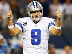 Tony Romo lanzó dos pases de touchdown. AFP / T. Pennington