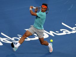 Rafa Nadal y Mónaco dominaron el partido desde un principio. AP / K. Jebreili