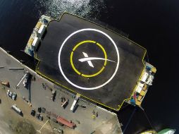 SpaceX ya ha logrado posar suavemente el Falcon en septiembre de 2013 y dos veces este año. AFP / SPACEX