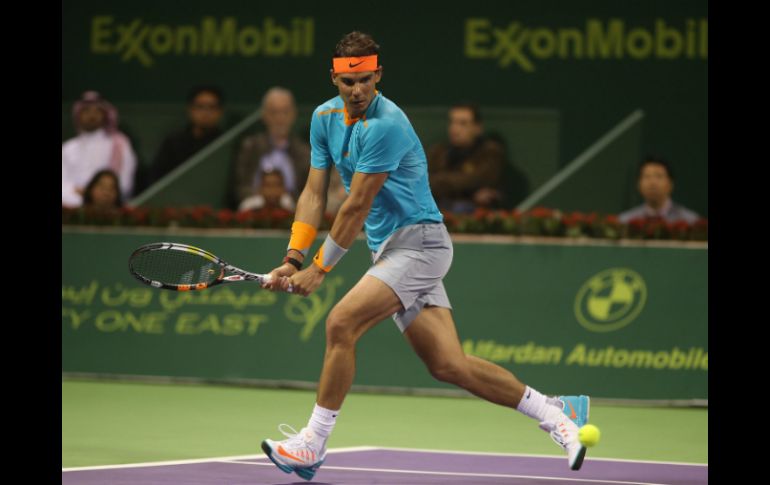 Rafa Nadal cayó en casi dos horas en el torneo de Doha. AFP / K. Jafaar