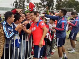 Los jugadores convivieron con la afición y la tradicional Rosca de Reyes. EL INFORMADOR / A. Camacho