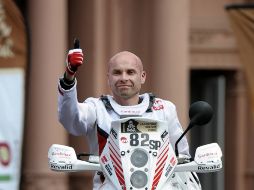 El piloto declaró antes de comenzar que consideraría un éxito acabar en cualquier posición en la competencia. AFP / ARCHIVO