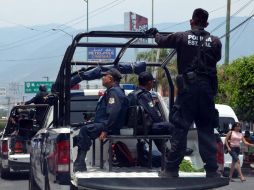 Se tiene la presencia de al menos mil 300 elementos de la policía federal división Gendarmería. NTX / ARCHIVO