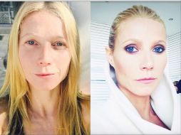 La imagen fue compartida en el Instagram de Paltrow, donde se ve el antes y el después. INSTAGRAM / @gwynethpaltrow