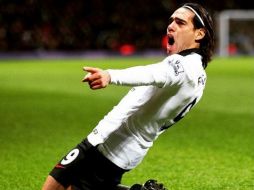 Falcao García señaló que su familia también está contenta. TWITTER / @ManUtd