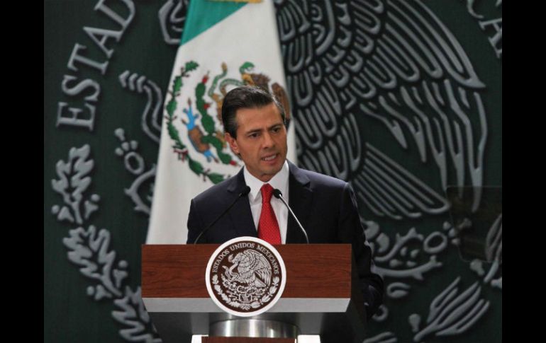 El Presidente de la República indica que su Gobierno tiene muy claro el rumbo y a dónde se quiere llevar a México. NTX / ARCHIVO