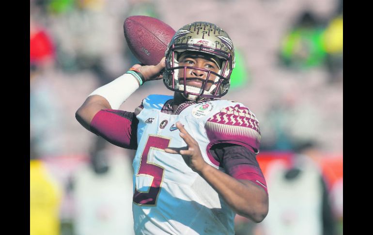 Jameis Winston podría acarrear sus escándalos hacia la NFL. AP / J. Terrill