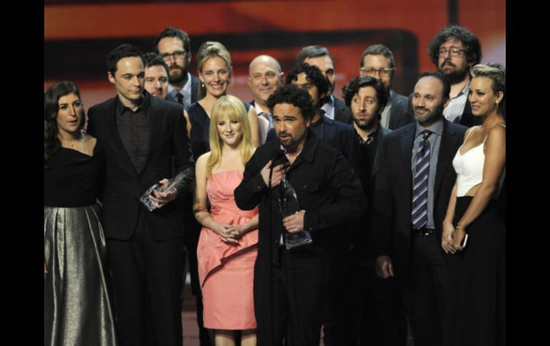 Elenco de 'The Bing Bang Theory'. La serie fue elegida como el Mejor Show de TV. AP / C. Pizzelo