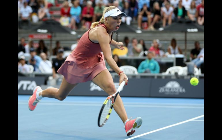 Wozniacki es la favorita para ganar este torneo. AFP / M. Bradley