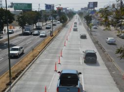 Para sustituir la carpeta de asfalto con concreto hidráulico en la vía se destinarán recursos por 32 MDP. ESPECIAL / Zapopan