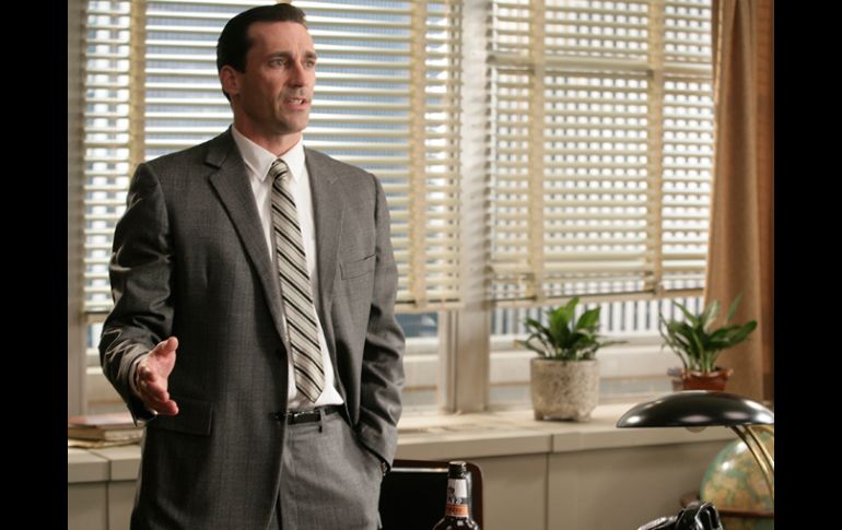 La serie es protagonizada por Jon Hamm, quien interpreta al publicista Don Draper. TWITTER / @MadMen_AMC