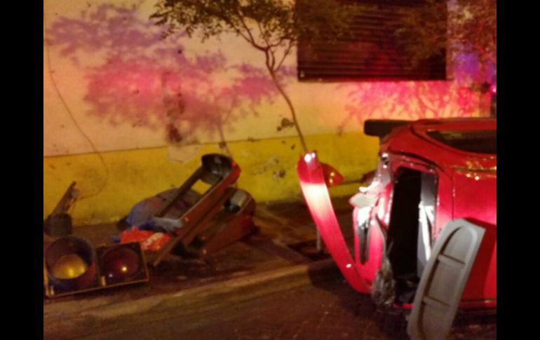 El lamentable accidente ocurrió la madrugada de este 11 de enero. EL INFORMADOR /