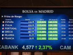 En 2010 la deuda española en manos de foráneos alcanzó su máximo. EFE / E. Naranjo