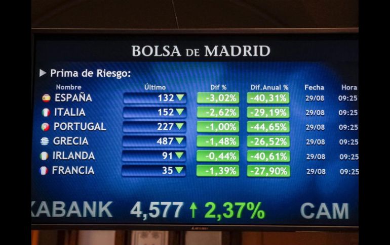 En 2010 la deuda española en manos de foráneos alcanzó su máximo. EFE / E. Naranjo