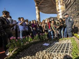 El monumento se construyó sin un peso del presupuesto público y esta mañana fue develado. EL INFORMADOR / A. Hernández