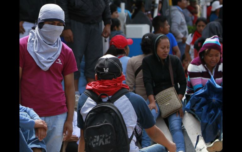 Los padres irrumpieron en el Batallón de Infantería de esa ciudad. EFE / ARCHIVO