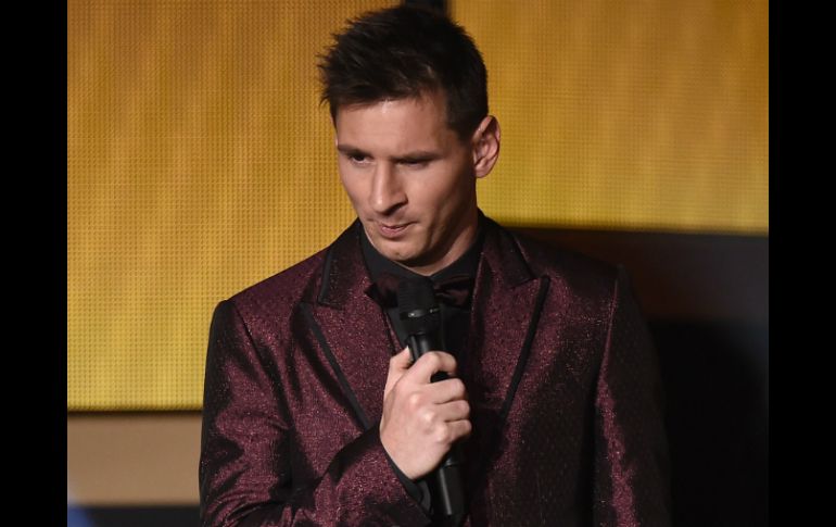 Messi indicó que su idea es seguir jugando en el Barcelona. AFP / O. Morin