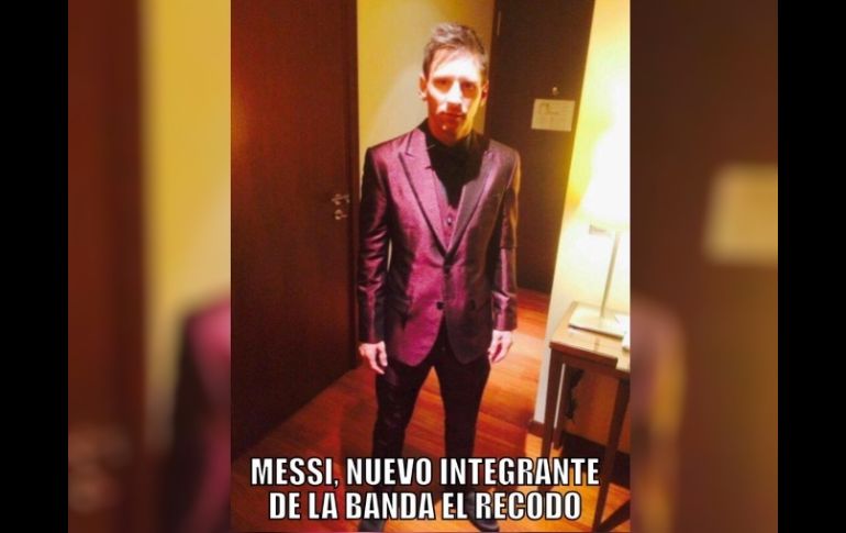 Durante todo el día en redes sociales circularon 'memes' sobre la apariencia de Messi. TWITTER / @ElRecodoOficial