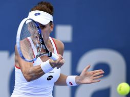 Radwanska cayó en dos horas y 10 minutos de partido. EFE / D. Himbrechts