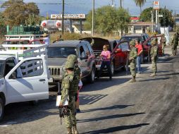 El funcionario señala que el lugar es muy distinto a lo que fue hace un año. AFP / A. Estrella