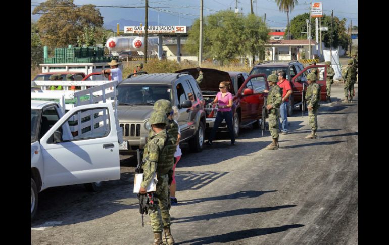 El funcionario señala que el lugar es muy distinto a lo que fue hace un año. AFP / A. Estrella